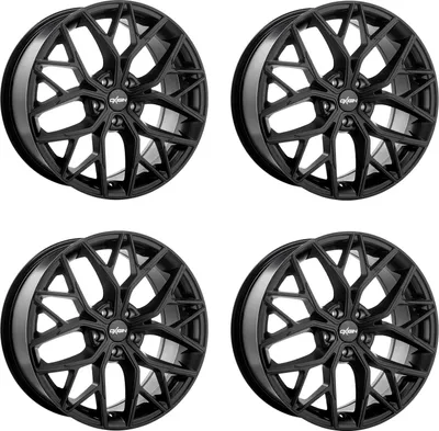 Produktbild von 4 x Oxigin Felgen 26 Oxid 8.5 Zollx19 Zoll ET38 5x108 black matt OX268519F38BM kompatibel mit Jaguar E-Pace F-Pace I-Pace S-Type XE XF XJ