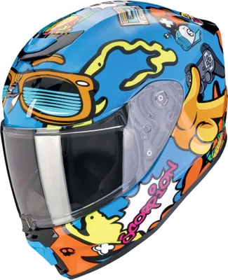 Zdjęcie produktu dla Scorpion Exo-JNR Air Fun Blue / Orange M