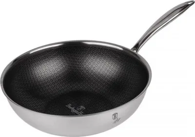 Produktbild von BERLINGERHAUS WOK-Pfanne mit Antihaftbeschichtung 28 cm Eternal Collection