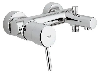 Produktbild von Grohe Concetto Wannenbatterie für Wandmontage chrom - 32211001