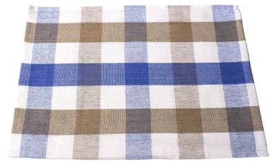 Produktbild von 4er Set Geschirrtücher - 50x70 cm - Blau - Bunt Küchentücher - 100% Baumwolle
