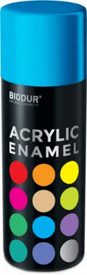 Produktbild von BIODUR Sprühlack - Himmelblau RAL 5015 Glanz - 400ml – Wetterfest & Schnelltrocknend