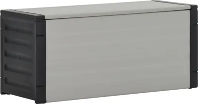 Produktbild von Mülltonnenbox Grau 85x34x40 cm