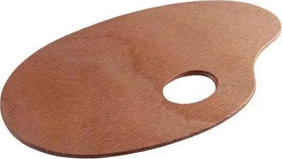 Image de Talens Palette Bois Ovale 16x25cm