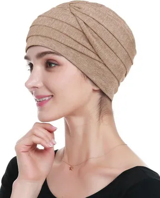 Productafbeelding van Hoofddeksel Bamboe - Chemo Beanie Cap - Warm - Ademend - Rekbaar - Comfortabel en stijlvol - Muts