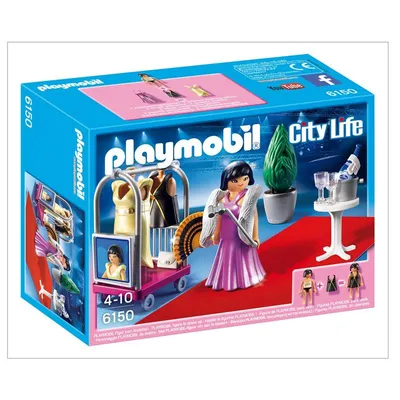 Produktbild von PLAYMOBIL City Life 6150, Mode, Celebrity on the Red Carpet, 4 Jahr(e), Mehrfarbig, Kunststoff