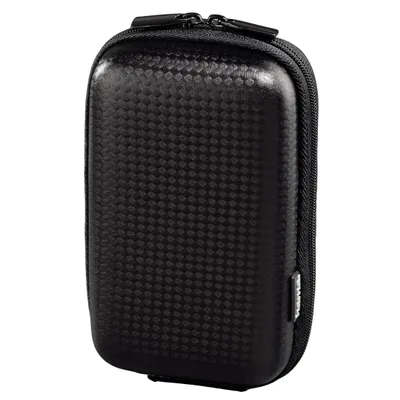 Produktbild von Hama Hardcase Carbon Style, Hard-Case, Umhängegurt, EVA Schwarz
