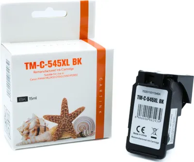 Produktbild von black Tinte/Tintenpatrone 4.3-PG545XL kompatibel mit Canon PG-545XL [ 8286B001 ]  Seiten: 400