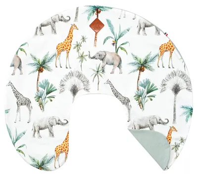 Produktbild von Stillkissenbezug Safari - 120 x 25 cm - Mehrfarbig | by SEVIRA KIDS