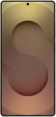 A smartphone with a stylized abstract background.