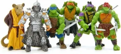 Obrázek produktu pro Figurky Želvy Ninja set 6 ks figurek - (K72238)