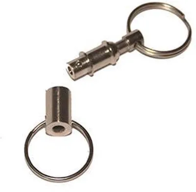 Produktbild von CHPN - Schlüsselanhänger - Teilbarer Schlüsselanhänger - 2-teilig - Duo-Schlüsselanhänger - Schlüsselanhänger