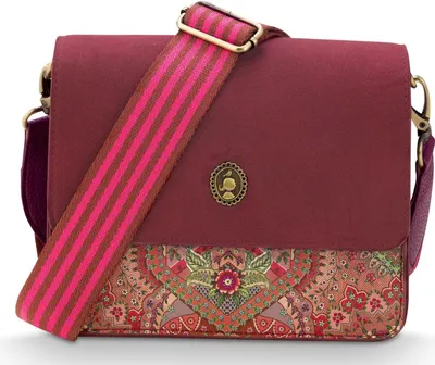 Immagine prodotto di Pip Studio borsa a tracolla Fenna Cross Body Bag Jabali Red rosso