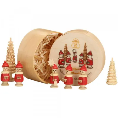 Produktbild von Miniaturfiguren Kurrende in der Spandose Höhe 3,4cm NEU