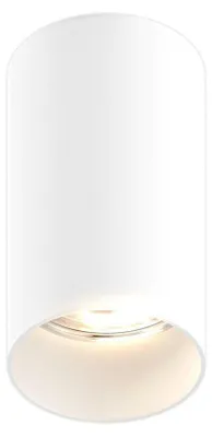 Image de Spot Tuba blanc 1xGU10x50W en métal, dimensions : 10 x 5,6 x 5,6 cm, IP20, Zuma Line