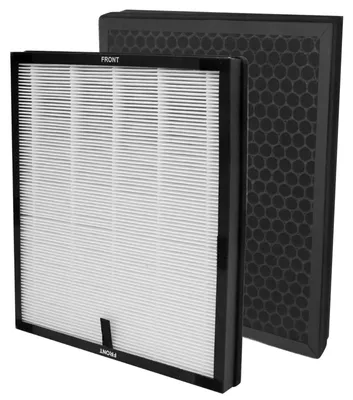 Immagine prodotto di 2 filtri HEPA di ricambio H13 con prefiltro, ricambio 3-in-1