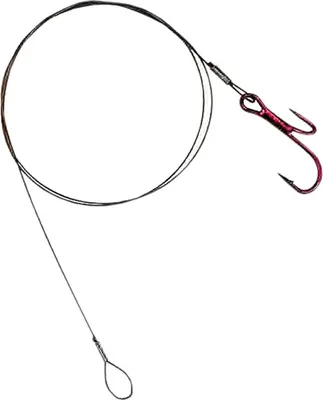 Produktbild von Behr Stahlvorfach 1x19 mit Ryderhaken Doppelhaken (Gr. 1 - 2/0), Größe:2/0