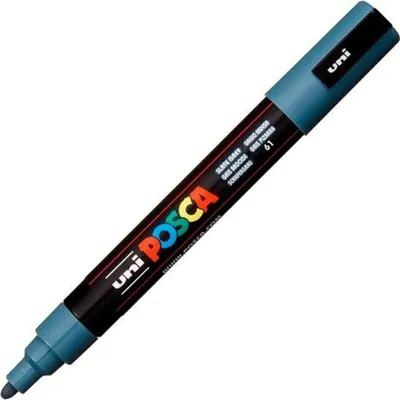Produktbild von POSCA - POSCA PC5M M Mistengrij | 1 Stück | 6 Stück