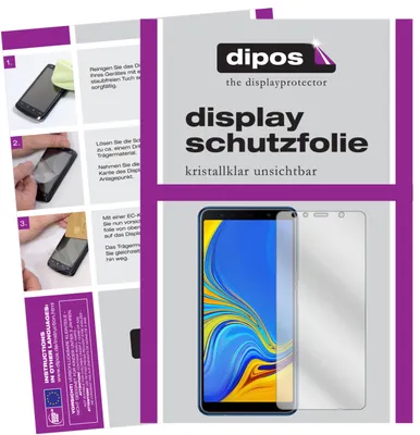 Produktbild von 2+2x Schutzfolie für Samsung Galaxy A7 (2018) klar Displayschutzfolie Display