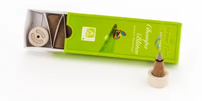 Produktbild von Berk Räucherkegel - Champa-Blüten - Green Line, 16 G