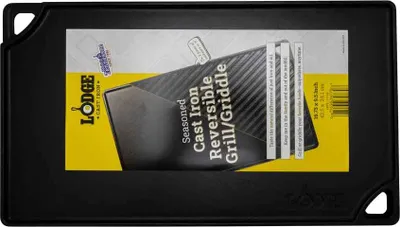 Image de Lodge Logic Plan de cuisson Iron Griddle Plan de cuisson 2 surfaces 42,5x24cm