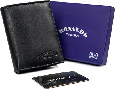 Obrázok produktu pre Ronaldo Pánska peňaženka Lenados čierna Universal