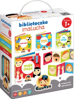 Zdjęcie produktu dla CZUCZU Biblioteczka Malucha - Książeczki Edukacyjne dla Dzieci 62336