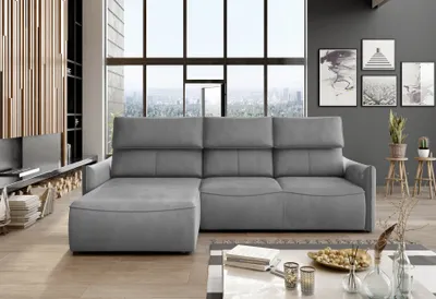 Image de Canapé d'angle en L Table basse Coussin d'angle Salon de luxe Meubles Canapé Nouveau