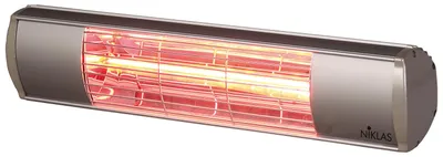 Image de Niklas Sole Mezzanotte - Radiateur infrarouge extérieur 1500 W