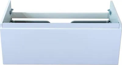 Produktbild von Sanox Waschtischunterschrank Frozen BxHxT 100 x 40 x 45 cm Frontfarbe weiß hochglanz