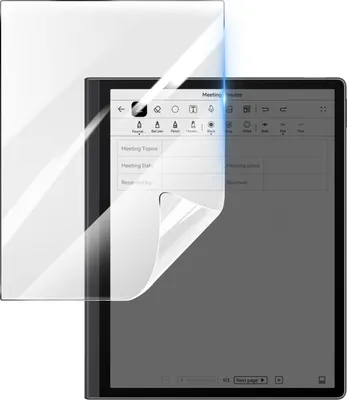 Image de 3mk, protection d'écran hydrogel antichoc et anti-rayures pour Huawei MatePad Paper, Transparent