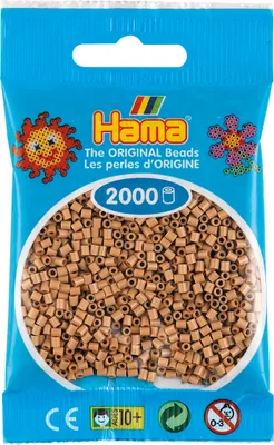 Produktbild von HAMA 501-75 Mini Perlen im Beutel - Cappuccino