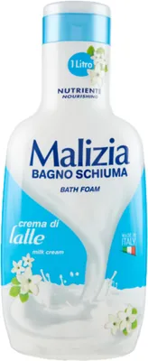 Productafbeelding van Badschuim, melkgeur, 1 liter - Malizia
