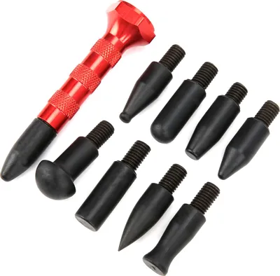 Immagine prodotto di Utensile per ammaccature con 9 teste diverse Lega di alluminio Manutenzione universale del veicolo