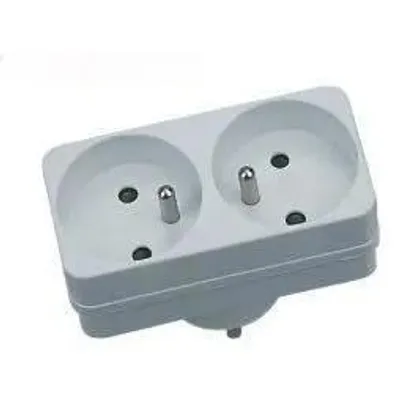 Image de Biplite - GAO - 2x16A - conforme NF - Blanc