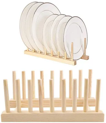 Produktbild von Holz-Küchen-Organizer - multifunktional - 1 Stück - Naturholz