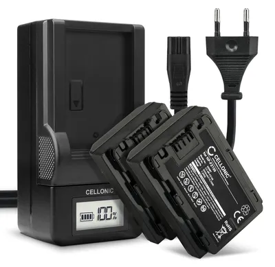 Produktbild von CELLONIC 2x Akku für Kamera Kompatibel mit Sony Alpha 6700, Alpha 7 IV, Alpha 7C, NP-FZ100 - (2040mAh, 7.2V) + Ladegerät