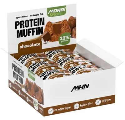 Produktbild von MHN | More Healthy Nutrition | Protein Muffin with Zero Added Sugar | New Improved Formula Chocolate