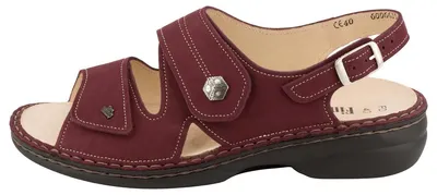 Produktbild von Finn Comfort Milos Sandalen Hochwertiges Leder für edlen Look, Verstellbare Klettverschlüsse für perfekten Sitz, Herausnehmbares Fußbett für individuelle Anpassung