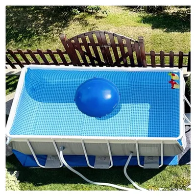 Produktbild von Winter-Poolkissen, Eisausgleicher, Poolabdeckung Luftkissen inklusive Seilen - für Garten, Hinterhof, Rasen, Schule, Turnhalle, Wohngebiet und Teich