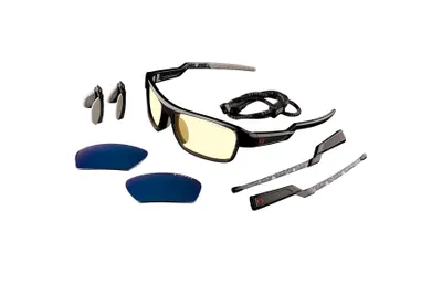 Produktbild von GUNNAR Gaming- und Computerbrille - Lightning Bolt 360 6 Siege edition, Amber Linsen 65% Blaulichtfilter und 100% UV-Schutz - Premium Blaulicht Brille, reduziert Augenbelastung,
