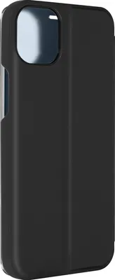 Image de Avizar, Apple iPhone 15 Plus View Cover avec effet miroir & fonction stand, noir