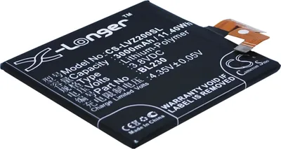 Immagine prodotto di TECHTEK Batteria compatibile con [Lenovo] VIBE Z2, VIBE Z2t, VIBE Z2w sostituisce BL230