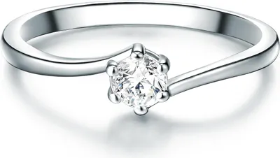 Produktbild von Trilani Ring Sterling Silber Zirkonia 50030006 52