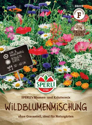 Produktbild von Wildblumenmischung (Blumen- und Kräuter) | Wildblumensamen von Sperli