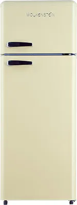 Produktbild von WOLKENSTEIN Retro Kühl-Gefrierkombination Kühlschrank GK212.4RT creme 211 L E