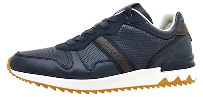 Immagine prodotto di Bullboxer: Scarpe da uomo, modello stringato, colore blu, adatte al tempo libero, con solette removibili