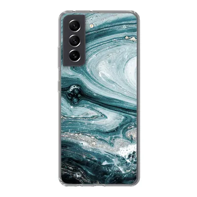 Produktbild von MuchoWow® Handyhülle Schutzhülle Hülle für Samsung Galaxy S21 FE Marmor - Mineralien - Naturstein Silikon Softcase Handy Hülle - Mobiltelefonhülle