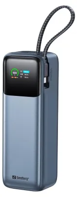 Obrázek produktu pro Sandberg 421-31, 27000 mAh, Lithium-polymerová (LiPo), 3,6 V, 240 W, Černá, Šedá