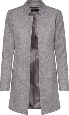 Produktbild von ONLY 15149366, Weiblich, Erwachsener, Regular fit, Baumwolle, Polyester, Grau